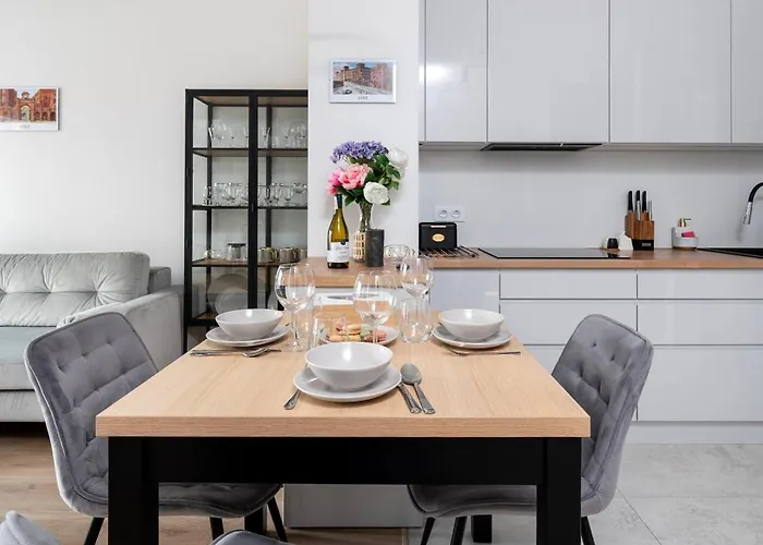 Lejlighed Manufaktura - Parking & Balcony - By Rentujemy *